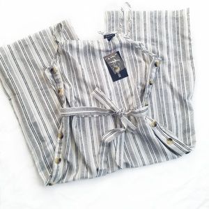 Pin Striped Romper